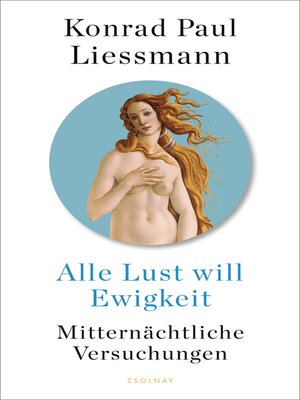 cover image of Alle Lust will Ewigkeit